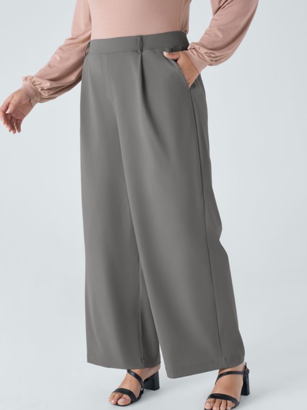 NWT Halara Halara Flex™ DayStretch High Waisted Pocket Straight Leg Work 2x